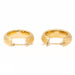 Earrings Creole earrings Yellow gold 58 Facettes 2107060CN