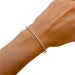 Bracelet Rose gold diamond bangle bracelet. 58 Facettes 31704