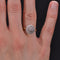 Bague 55 Bague ancienne diamants ronde 58 Facettes 21-833B