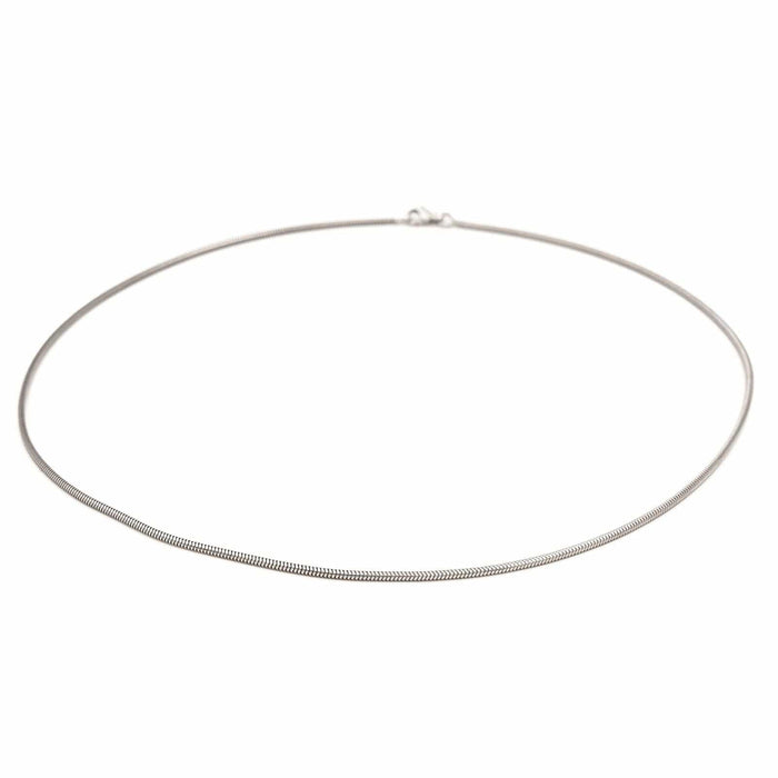 Collier Collier Câble Or blanc 58 Facettes 2360837CN