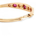 Bracelet Rose gold ruby ​​diamond bracelet 58 Facettes 62800047