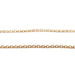 Necklace Bar necklace with multi-colored sapphires, diamonds and rose gold 58 Facettes