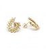 Yellow / 750‰ Gold Earrings Gold And Diamond Earrings 58 Facettes 200015SP