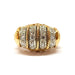 Bague 52 Bague ancienne Or Diamants 58 Facettes