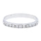 Bague 51 Bague Alliance Or blanc Diamant 58 Facettes 2283246CN