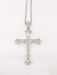 Pendentif Pendentif croix Belle Epoque diamants taille ancienne 58 Facettes J85