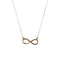 Collier COLLIER « INFINITY » OR 58 Facettes BO/220045