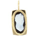 Pendant Pendant in yellow gold and cameo on onyx 58 Facettes 21-595A