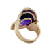 Ring 53 Yellow gold and amethyst ring. 58 Facettes 32360