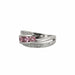 Ring 51 “DIMONA” SAPPHIRE DIAMOND RING 58 Facettes BO/230063