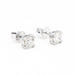 Earrings Stud earrings White gold Diamond 58 Facettes 2027465CN