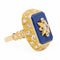 Bague 57 Bague Cocktail Or jaune Diamant 58 Facettes 2399268CN
