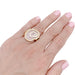 Ring 52 Chopard ring, “Happy Spirit”, yellow gold, diamonds. 58 Facettes 32840
