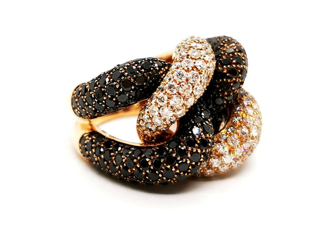 Bague 54 Bague Cocktail Or jaune Diamant 58 Facettes 1186444CN