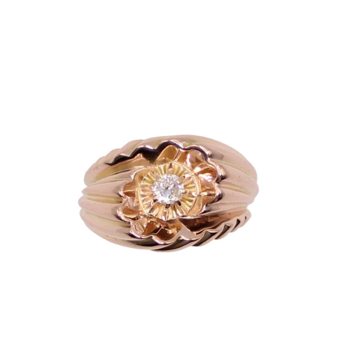 Bague Bague Tourbillon or jaune et Diamant 58 Facettes