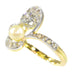 Bague 52 Bague diamant et perle 58 Facettes 21285-0669