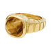Ring 53 Van Cleef & Arpels “Facade” ring in yellow gold, citrine. 58 Facettes 31759