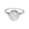 Bague 50 Bague diamant 1,52 carat en platine et or. 58 Facettes 30680