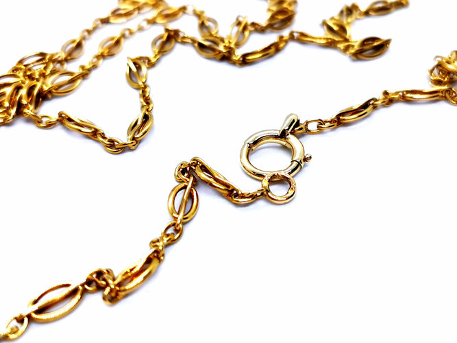 Collier Collier Sautoir Or jaune 58 Facettes 968091CN