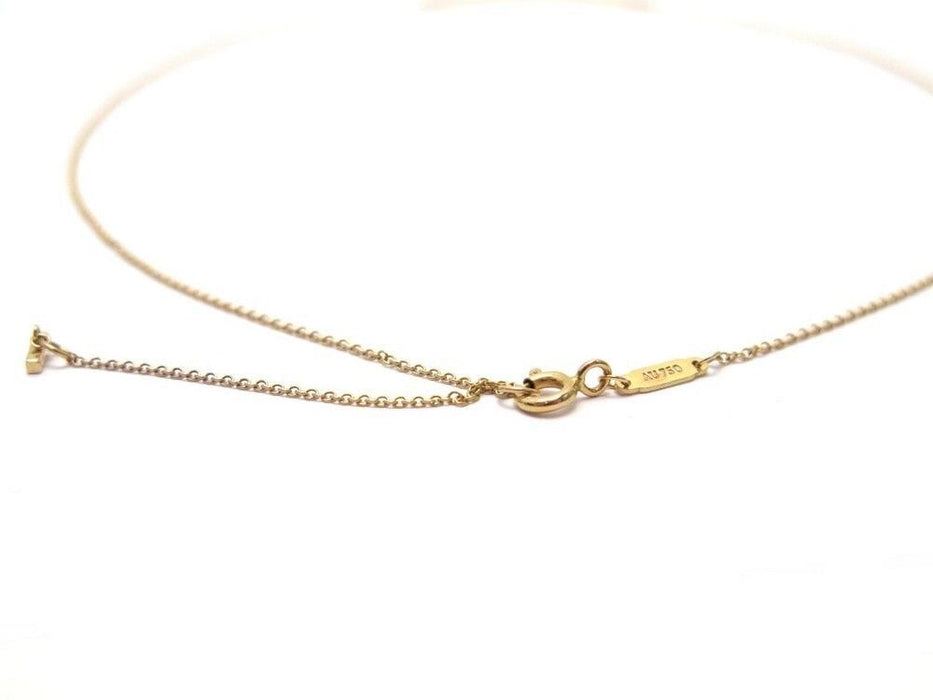 Collier collier TIFFANY & CO smile small en or jaune 18k 58 Facettes 256134