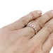 Tiffany Alliance ring, "Tiffany Legacy", platinum, diamonds, pink sapphires. 58 Facettes 30775