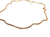 Necklace Venetian mesh necklace Yellow gold 58 Facettes 1719301CN
