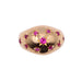 Ring Constellation ball ring in yellow gold and ruby 58 Facettes