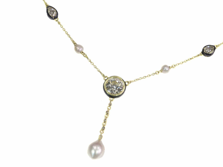 Collier Diamant, collier de perles 58 Facettes 21007-0051