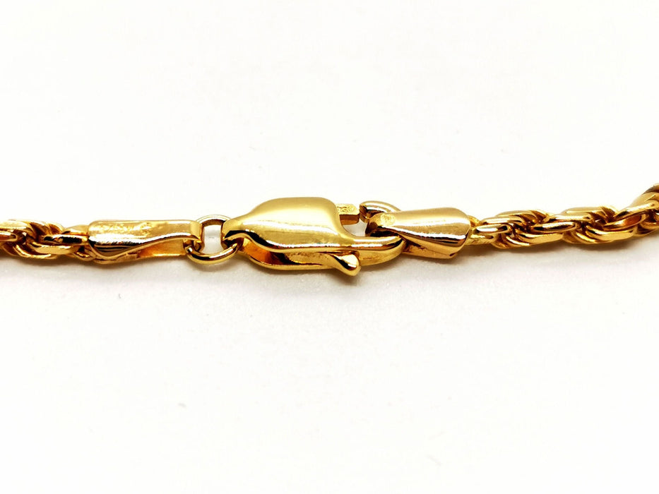 Collier Collier Maille corde Or jaune 58 Facettes 1595051CN