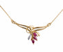 GOLD & RUBY NECKLACE Necklace 58 Facettes BO/220063 NSS