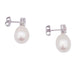 Earrings White gold earrings, diamonds, pearls. 58 Facettes 33522