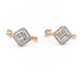 Earrings Sleeper Earrings Rose gold Diamond 58 Facettes 1987598CN