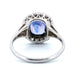 Ring 55 Pompadour Ring Diamonds, Sapphire, Platinum 58 Facettes EB4B3A74979F444987B05816923CD4F8