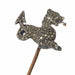 Griffon tie pin brooch loaded with diamonds 58 Facettes 21316-0741
