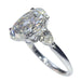 Bague 52 Bague diamant ovale 4,03 ct 58 Facettes 22294-0064