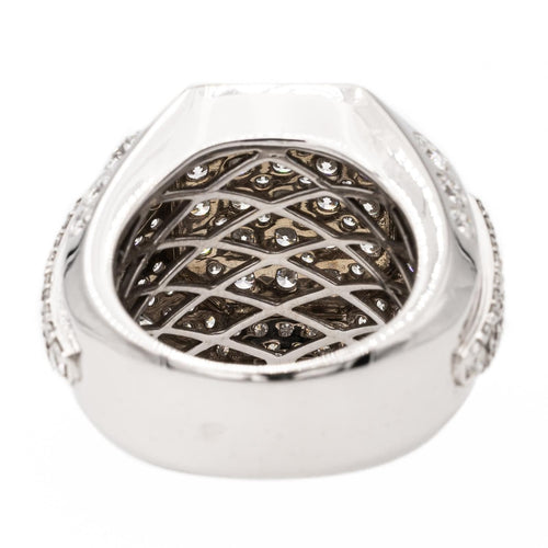 Bague 51 Bague Cocktail Or blanc Diamant 58 Facettes 2308978CN