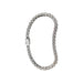 Bracelet Bracelet ligne diamants en or blanc. 58 Facettes 31364
