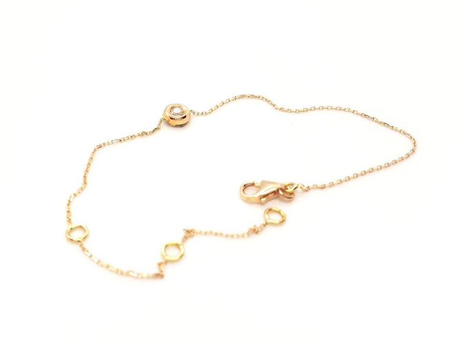 Bracelet Bracelet Or rose Diamant 58 Facettes 578987RV