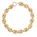 Bracelet Antique bracelet in ruby ​​gold and rose-cut diamonds 58 Facettes 21-534