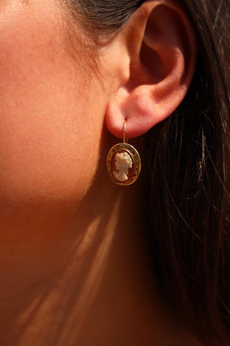 Boucles d'oreilles Boucles d'oreilles Dormeuses Or jaune Agate 58 Facettes 2283960CN