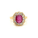 Bague 56 Bague Rubis Diamant 58 Facettes