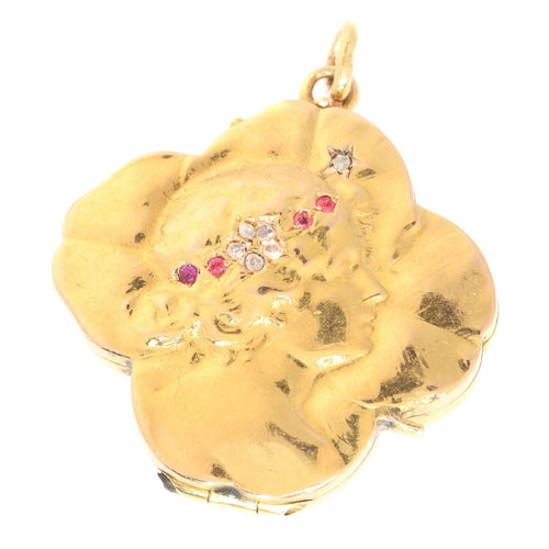 Pendentif Médaillon en or 58 Facettes 11265-0017