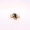 Bague Bague Trilogie saphirs et diamants 58 Facettes