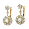 Boucles d'oreilles Boucles d'oreilles vintage diamants antiques 58 Facettes 22049-0169