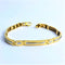 Bracelet Bracelet maille en Or jaune et Gris 58 Facettes 20400000648