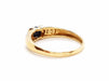 Ring 53 Ring Yellow gold Sapphire 58 Facettes 06508CD