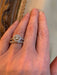 Ring 52 Diamond Ring 0.52 Cts Paving Diamonds White Gold 58 Facettes BD120