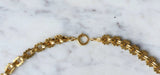 Collier Chaine de montre ancienne, ras de cou en or jaune 58 Facettes