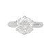 Bague 54 Bague diamant 2,52 carats, en or blanc. 58 Facettes 31503