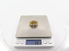 Ring 58 vintage POMELLATO curb ring 18k white and yellow gold and diamonds 58 Facettes 253587